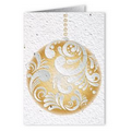 Plantable Seed Paper Holiday Greeting Card - - Polished Ornament